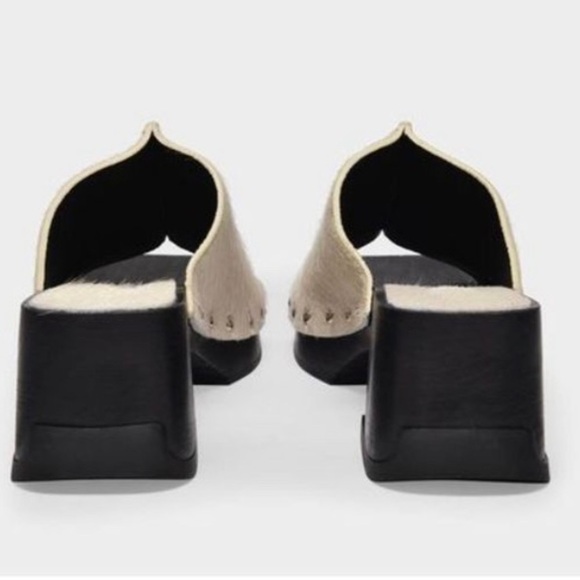 Miista Authentic Leather Clogs with Studded Strap - Picture 7 of 15